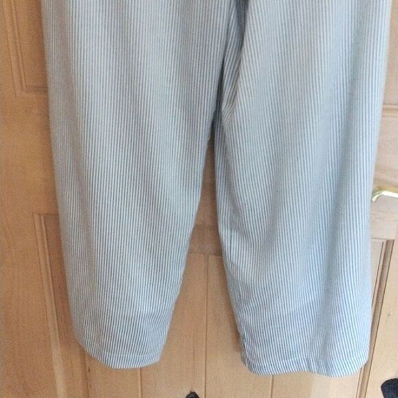 Japna Pull Up Pinstripe Jumpsuit - Picture 3 of 12